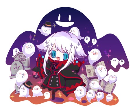 SD デフォルメイラスト制作します ◇SNS用アイコン、立ち絵、グッズ用イラストで制作いたします イメージ2