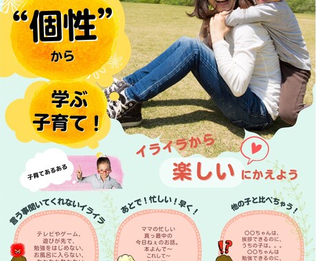 個性診断し、まずは、自分を知ることからはじめます メンタルトレーナー4児の母がさまざまな視点でお話しします。 イメージ2