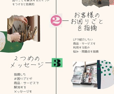 ペライチで売れるLP(ランディングページ)作ります ページ構成とキャッチコピー込み！丸投げで格安LP制作します！ イメージ2