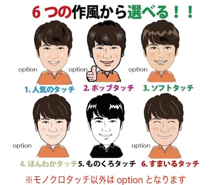 イラレ形式.aiデータ形式無料!似顔絵作成します 2人目から割引適用!名刺･看板･LINE･SNS等に最適 イメージ2