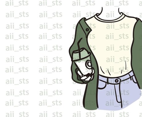 頂いたリクエストを元にイラストを作成致します オシャレでスタイリッシュな雰囲気を好む方！ イメージ2