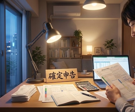 確定申告の確認をどこよりもお安くサポートします 個人事業主の方や確定申告でお困りの方にFP視点でお伝えします イメージ1