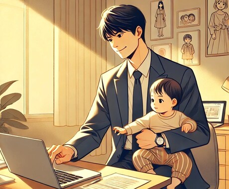 男性の子育て戦士へ。あなたの心に寄り添います 仕事や家事をワンオペで20年以上継続しているお父さん イメージ1