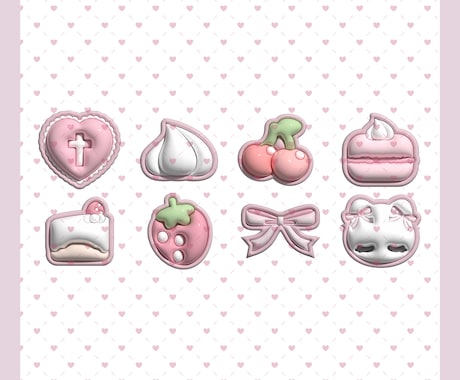 メンバーシップやサブスクのバッジを作成します ぷっくり可愛いシールみたいなスタンプ作ります！ イメージ2