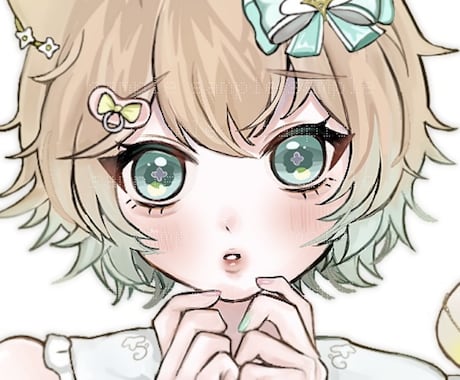 フェイスアップのアイコンをお描きします SNSのアイコン等にぴったりのイラストをお描きします イメージ2