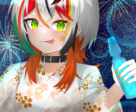 立ち絵や1枚絵などご要望のイラストを制作いたします イメージ1