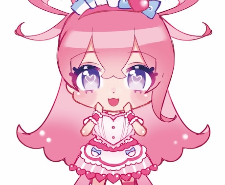 かわいいデフォルメイラスト描きます 見栄えするデフォルメイラストお任せください！ イメージ2