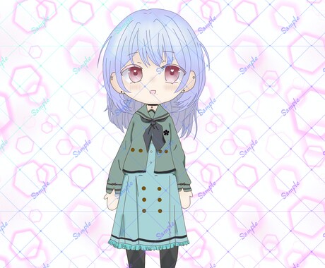 いらすと、アイコン描きます バストアップ~全身イラストまで幅広く書かせて頂きます イメージ2