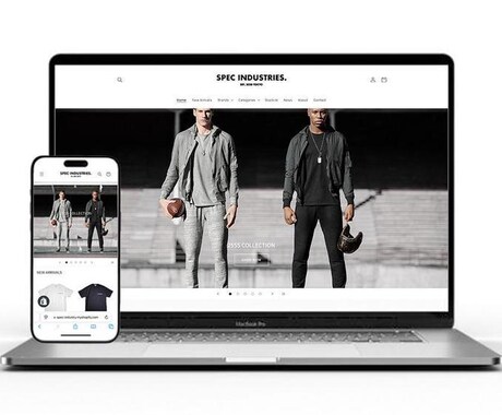 Shopifyで高品質なECサイトを構築します ファッション業界15年以上のセンスを活かした制作を行います！ イメージ2