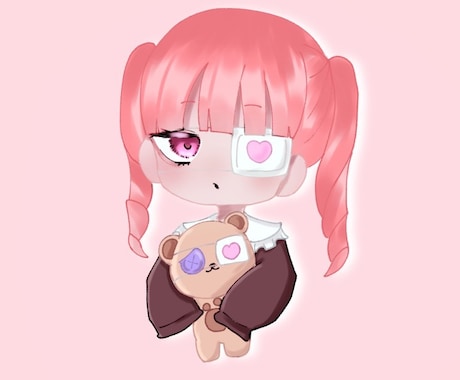 SNSアイコン用などのイラスト描きます 女の子、男の子、動物などオリジナルになります イメージ2