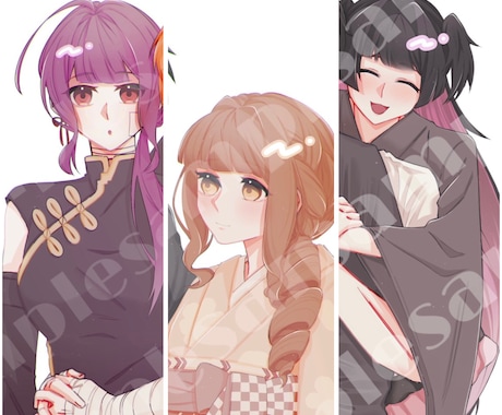 夢絵やコテ同、アイコンを描きます イメージ1