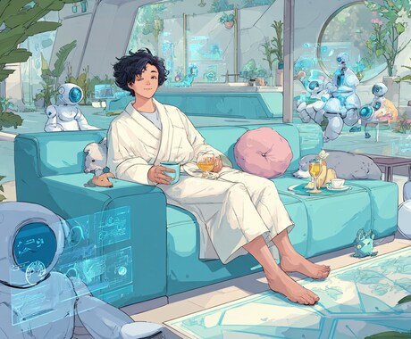 生成AIであなたの時間作ります 業務効率化、時短にフォーカスしたAI活用サービスになります。 イメージ1