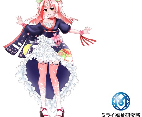 キャラクター立ち絵描きます 絵柄幅広め！　様々な用途に対応します イメージ2