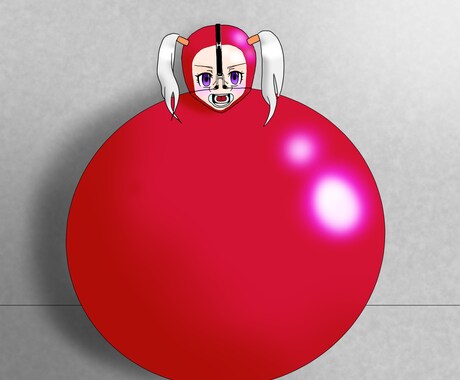 キャラクターの顔をアップで映す構図を考えております SNS用ちょっとフェティッシュなキャラアイコン イメージ2