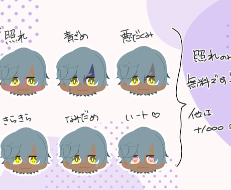 可愛いデフォルメLive2Dモデル作ります キャラデザ持ち込み歓迎！最短一週間で納品！ イメージ2