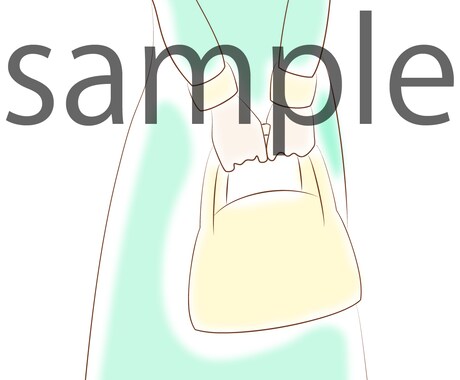 おしゃれ！リアルめ！女性の立ち絵描きます snsなどでお使いいただける、女性の立ち絵イラスト描きます。 イメージ2