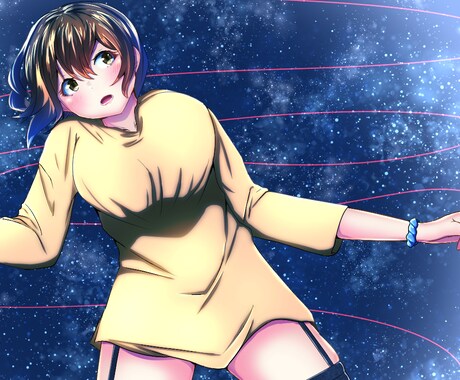 可愛い女の子描きます 可愛い女の子を描いて欲しい人におすすめ イメージ1