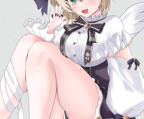 様々な用途で使える綺麗なイラストをお描きします 商用〇、キャラのみ、サムネイル/SNSアイコン/ミニキャラ イメージ2