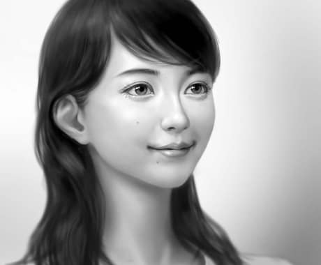 リアルな架空の女の子を描きます イメージ1