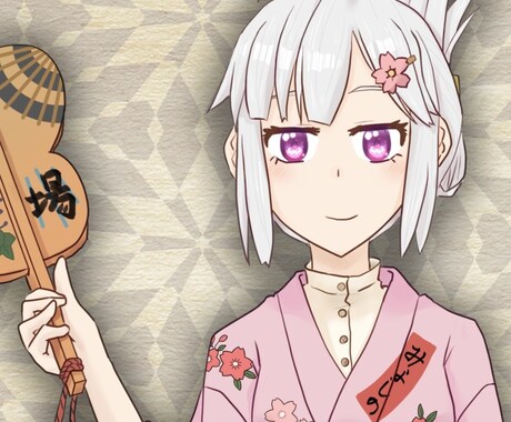 SNSアイコンを描きます キャラクターイラストのSNSアイコン作成 イメージ2