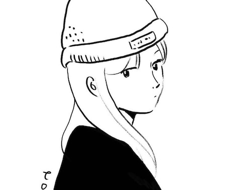 シンプルな線画のアイコンを描きます イメージ1
