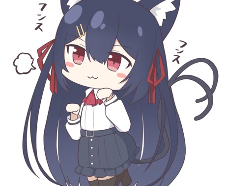 SDイラストのアイコンを制作します 各種SNSで使用できるかわいいアイコンを作成します！ イメージ2