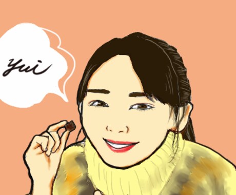 自分のことが好きになる？オシャレなアイコン書きます 副業禁止で顔出しNGな方にも！ゆるっと似せた似顔絵です。 イメージ1