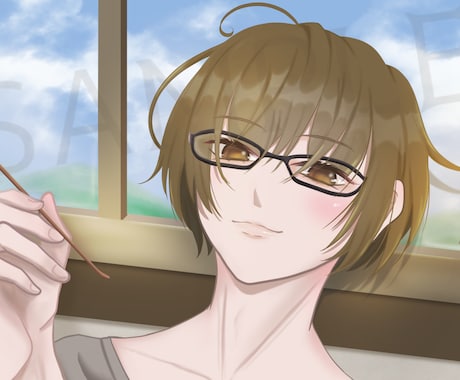 ダーク・繊細、物語性のある1枚絵をお描きします 商用利用◯ サムネ、Vtuber、MV、書籍表紙などなど イメージ2