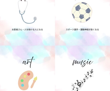 可愛い選び取りカードをお届けします 1歳のお誕生日をもっと特別にする「選び取りカード」♡ イメージ2