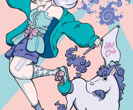イラストから1枚絵までなんでも描きます バストアップ3,000円〜金額はお気軽にご相談ください イメージ1