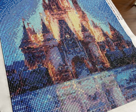パズルとダイヤモンドアートの制作代行を行います パズル、ダイヤモンドアートを完成に近づけます！ イメージ1