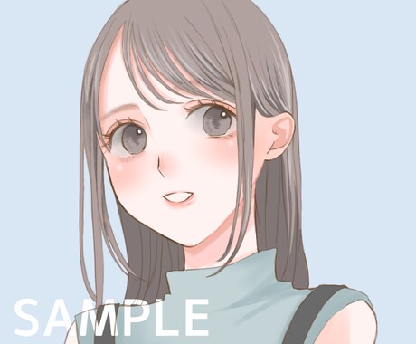 アイコンにおすすめ♡可愛いイラストお描きします 似顔絵風・デフォルメ・イメージイラストなどもお受け致します◎ イメージ2