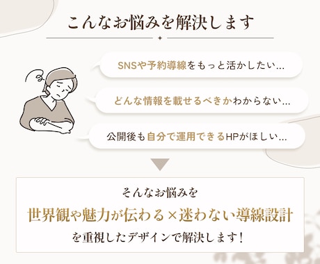 カフェ・個人店の魅力が伝わるホームページ制作します おしゃれだけじゃない来店までの迷いをなくすことにこだわるHP イメージ2