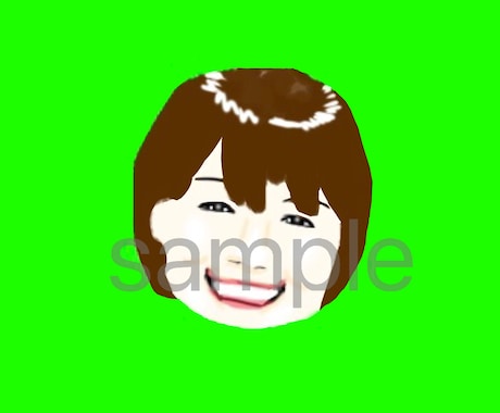 写真を元にちょっぴり似てる似顔絵描きます SNSのアイコンや名刺、待ち受けやプレゼントにどうぞ！ イメージ2