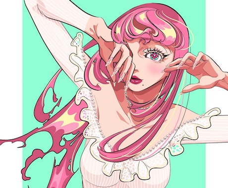 SNSアイコン、ジャケ写等描きます あなただけのオリジナルイラストを作ってみてはいかがですか？ イメージ1