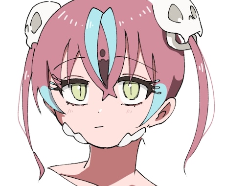 配信に使う人物イラスト描きます Vtuberさん、配信者さんに！カッコかわいいアイキャッチ イメージ2