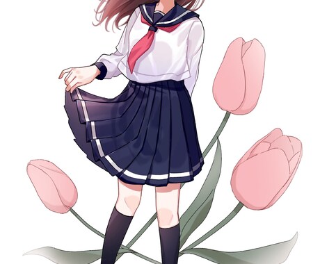 イラスト、デザイン、漫画なんでも描きます 女の子や少年、お花など優しい絵柄です。 イメージ2