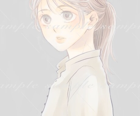 SNS・LINE用アイコンを描きます ふんわり柔らかく、温かみのあるイラストをお届けします。 イメージ1