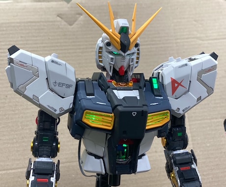 PGU νガンダムの製作します 作るの無理！と思っている方　塗装を含めカスタムオーダー可 イメージ2