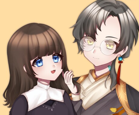 可愛らしいゆるっとした夢絵描きます 安値で夢絵アイコン、夢絵イラストを描きます。 イメージ1