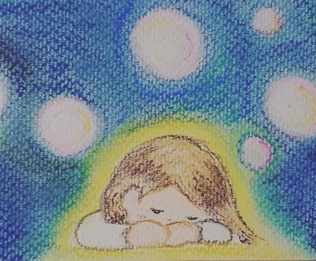 心を癒す絵を描きます あなただけのインスピレーションから描きます イメージ2