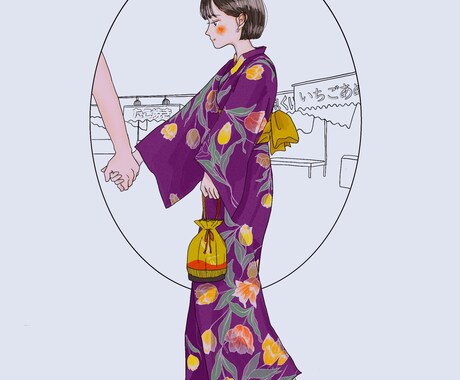 かわいいを詰め込んだ似顔絵やイラスト描きます イメージ1