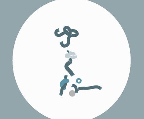 ゆるくデザインが個性的なタイポグラフィを制作します 印象付けばっちりでどこか親近感が湧くデザイン イメージ2