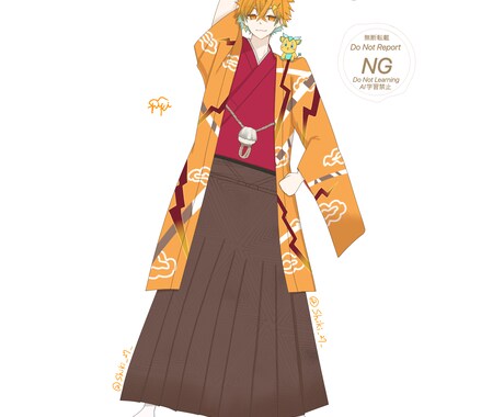 オリジナルキャラクターを描きます キャラデザ実績あり！可愛いイラストが得意です イメージ2