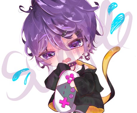 デフォルメ キャラクター描きます 美麗うるツヤ！デフォルメキャラクター！ イメージ1