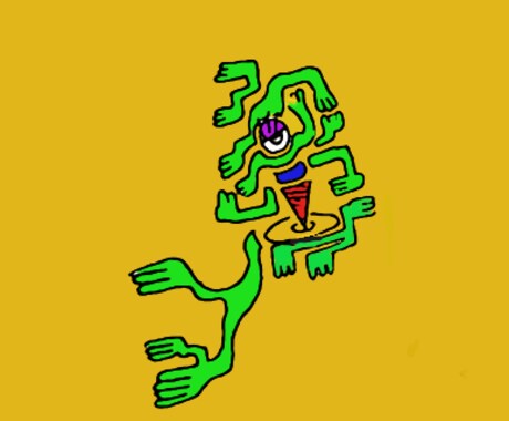 独創的で新しいあなただけのキャラクターを描きます 性格、趣味、思い出などお題を頂き存在しない生き物を描きます。 イメージ2
