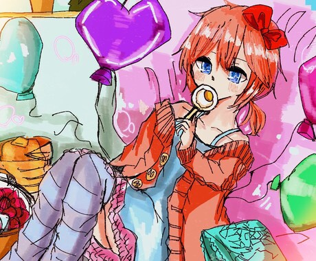 30%引き1週間までTRPGの立ち絵を描きます 1から立ち絵を練り、色々なヒアリングを通してやります！ イメージ2