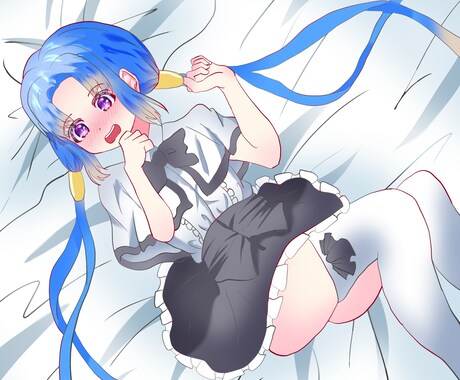 イラスト作成、アイコン、立ち絵、一枚絵を描きます 女の子キャラを描きます。バストアップから全身まで イメージ2