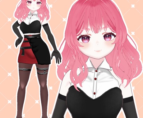VRoid製3Dモデル作ります Vtuber様やMMDでも使用可！ イメージ2