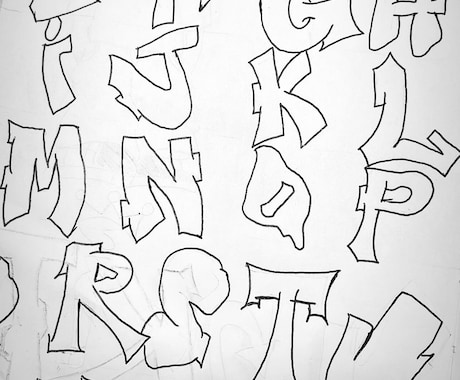 手描きGraffitiアートアパレル描きます 一点物！ツインマーカーキャラ・文字OK! イメージ2